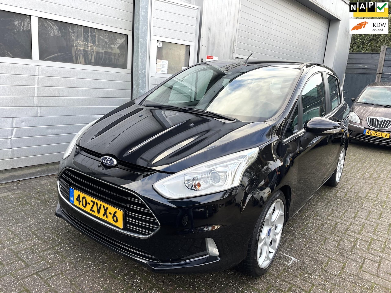 Ford B-Max - 1.0 EcoBoost Titanium-Leder-Clima-Cruise-New APK - AutoWereld.nl