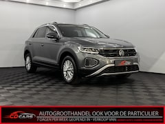 Volkswagen T-Roc - 1.0 TSI Life Edition Clima, Parkeersensoren, Apple carplay, Virtual desk, Stoelverwarming,