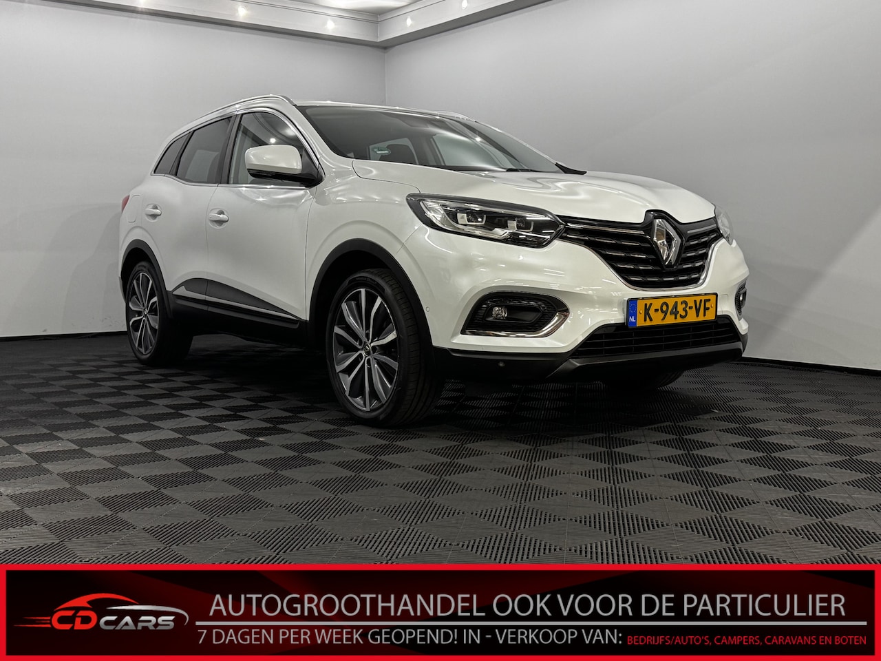 Renault Kadjar - 1.3 TCe Intens Leder, Camera, Navi, Clima, Cruise control, Stoelverwarming, Keyless start, - AutoWereld.nl