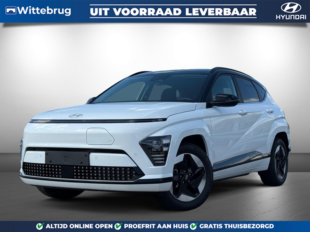 Hyundai Kona Electric - Comfort Smart 65.4 kWh Volledig Elektrisch, met Warmtepomp, Navigatie, Automatische Aircon - AutoWereld.nl