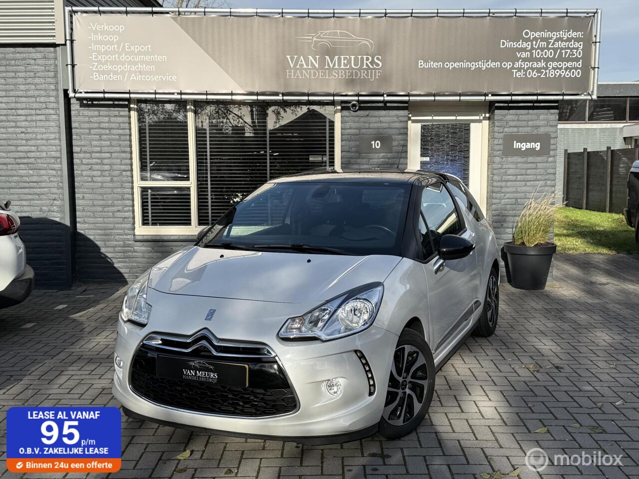 DS 3 - 1.6 BlueHDi Business 1.6 BlueHDi Business, Airco, Cruise, Navigatie, APK 11-2026 - AutoWereld.nl