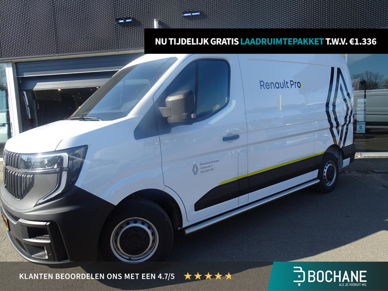 Renault Master E-Tech - T35 L2H2 Advance long range 87 kWh PACK PARKING / PACK NAVIGATIE / VERWARMBARE VOORRUIT - AutoWereld.nl