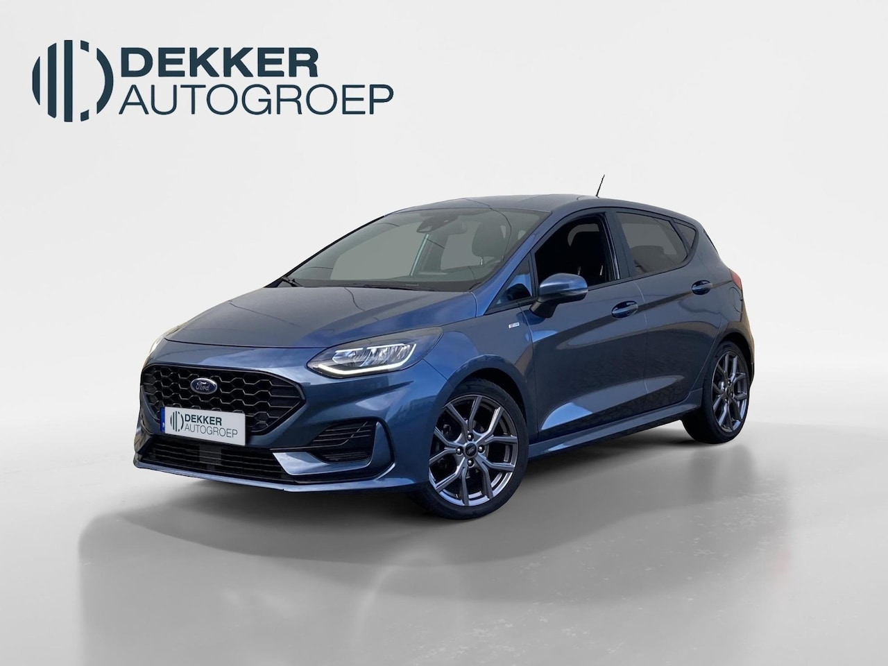 Ford Fiesta - 1.0 EcoBoost Hybrid ST-Line Apple Carplay/ Android Auto - Winter Pack - Chrome Blue - AutoWereld.nl