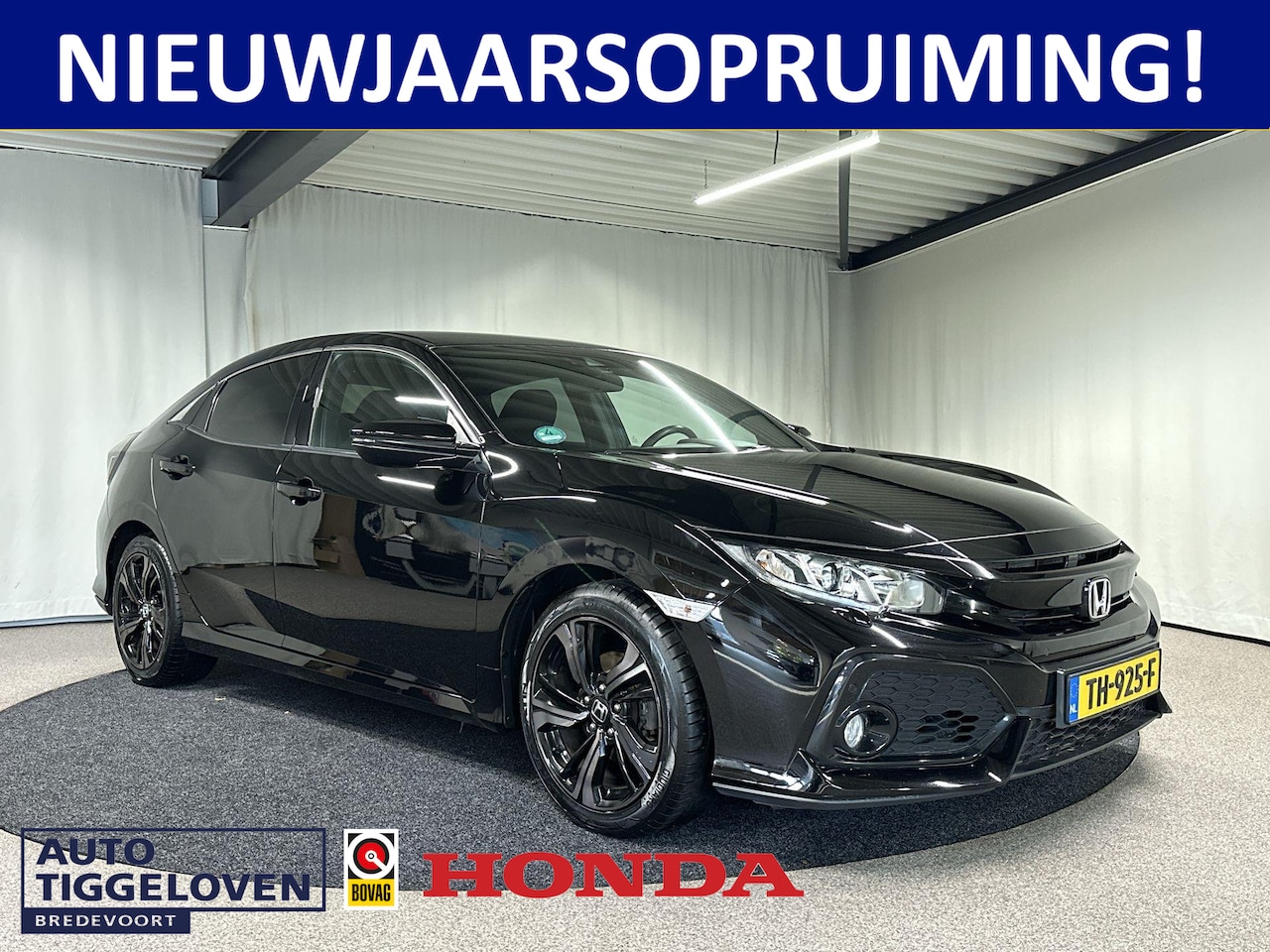 Honda Civic - 1.0 i-VTEC Elegance Navi | CarPlay | Stoelverwarming - AutoWereld.nl