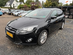 Ford Focus Wagon - 1.0 EcoBoost Titanium ECC NAVI CRUISE LEDER LMV *MOTORPROBLEEM