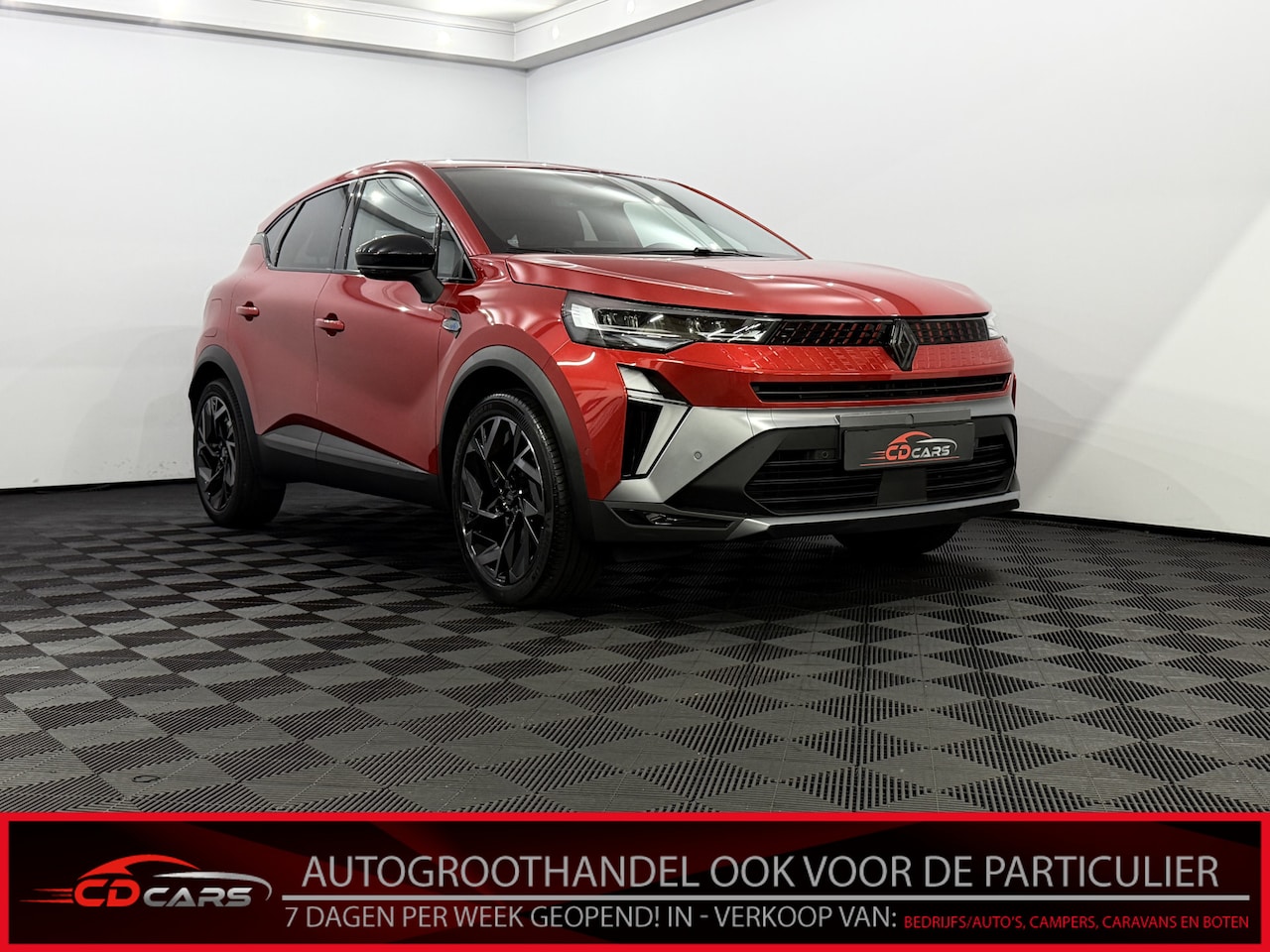 Renault Captur - 1.6 E-Tech full hybrid 145 esprit Alpine Camera, Navi, Keyless start, Cruise control, Wint - AutoWereld.nl