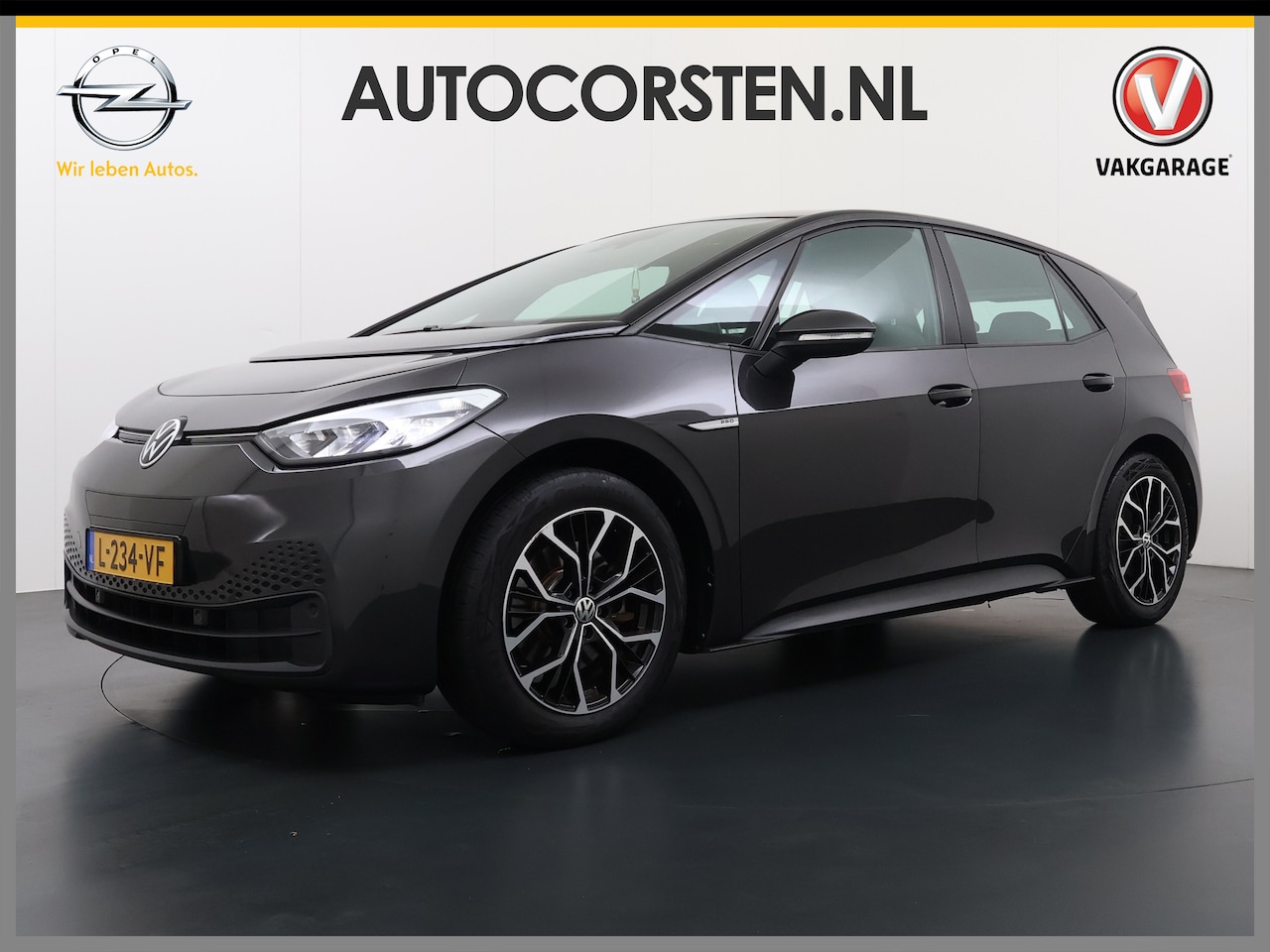 Volkswagen ID.3 - Pro 58kWh Apple Carplay Android Adap.Cruise App-Connect SOH 92% Navi Ecc Pdc-a+v Voorklima - AutoWereld.nl