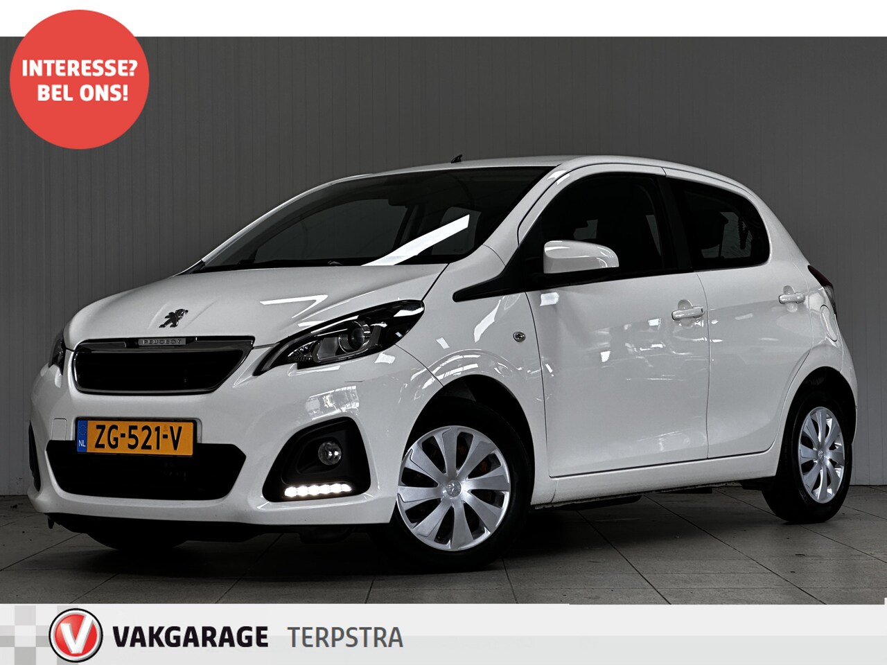 Peugeot 108 - 1.0 e-VTi Active /5-Drs /Airco /Elek. ramen voor /C.V. afstand /Bluetooth /AUX & USB /Isof - AutoWereld.nl