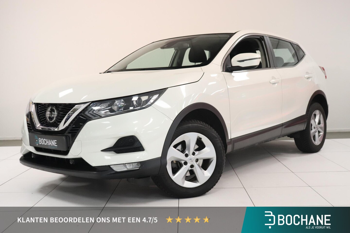 Nissan Qashqai - 1.3 DIG-T N-Connecta | Camera | Navigatie | Voorruitverwarming | Trekhaak | All season ban - AutoWereld.nl