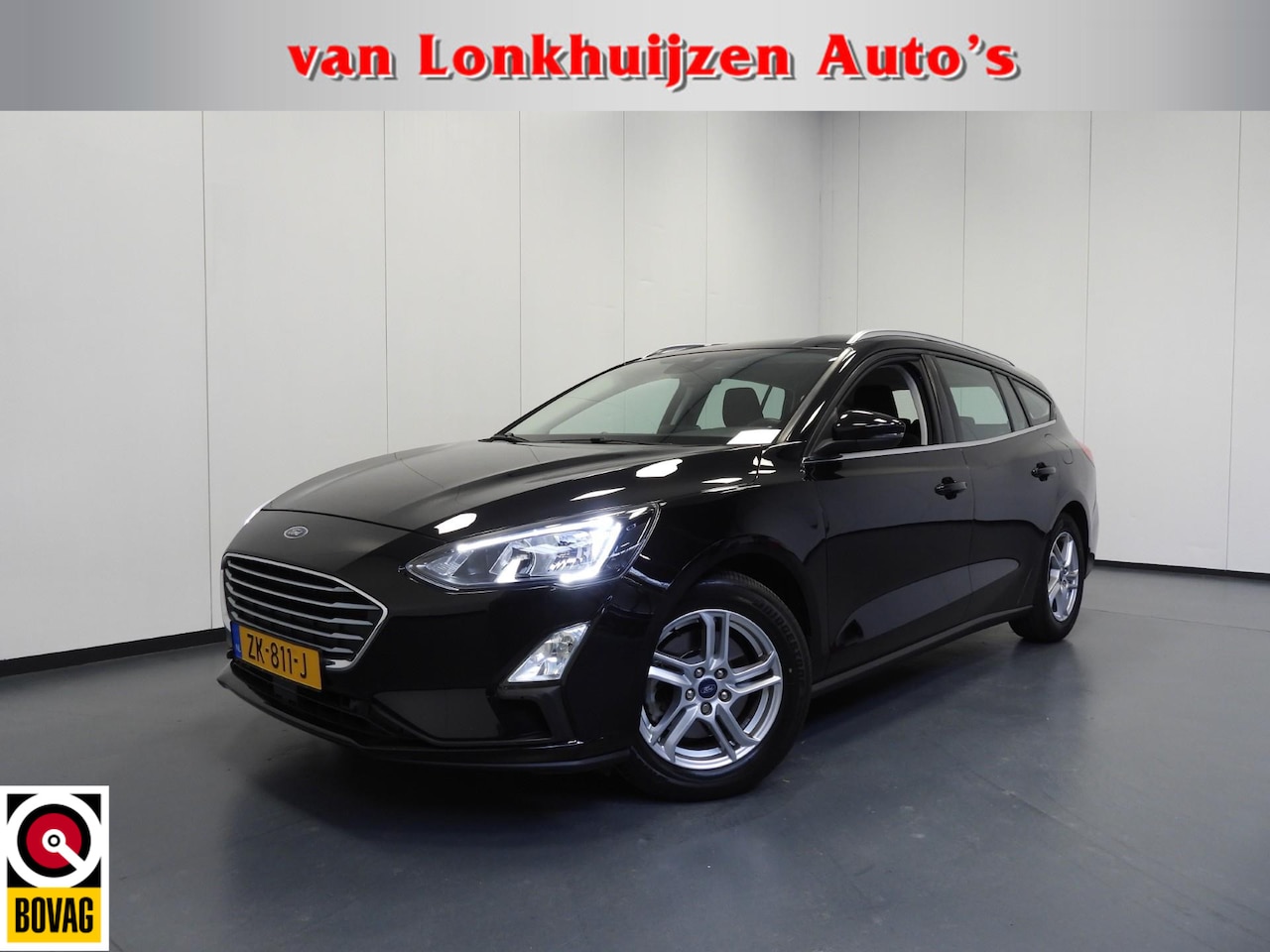 Ford Focus Wagon - 1.0 EcoBoost Trend Business NAVI/AIRCO/TREKHAAK/16"LMV! - AutoWereld.nl