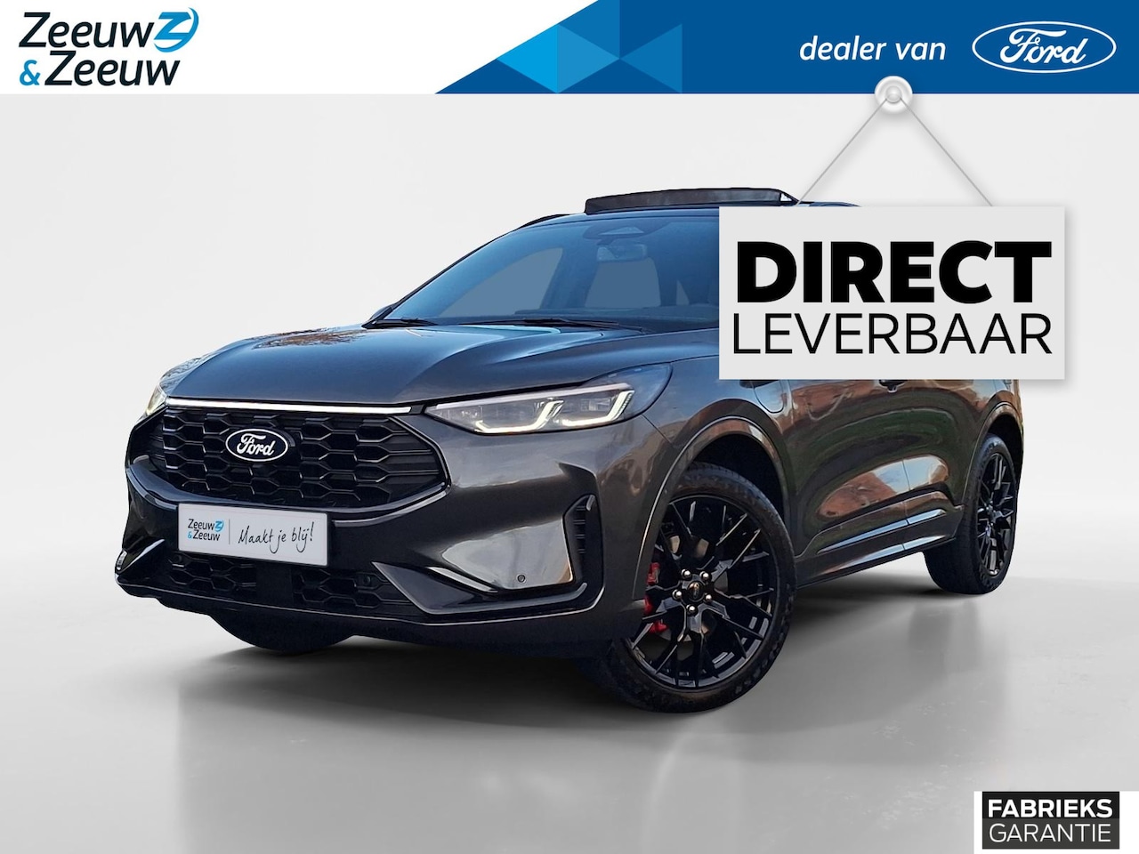 Ford Kuga - 2.5 PHEV Sound Edition | Panoramadak | El. Trekhaak | B&O Premium Audio | 20" Lichtmetalen - AutoWereld.nl