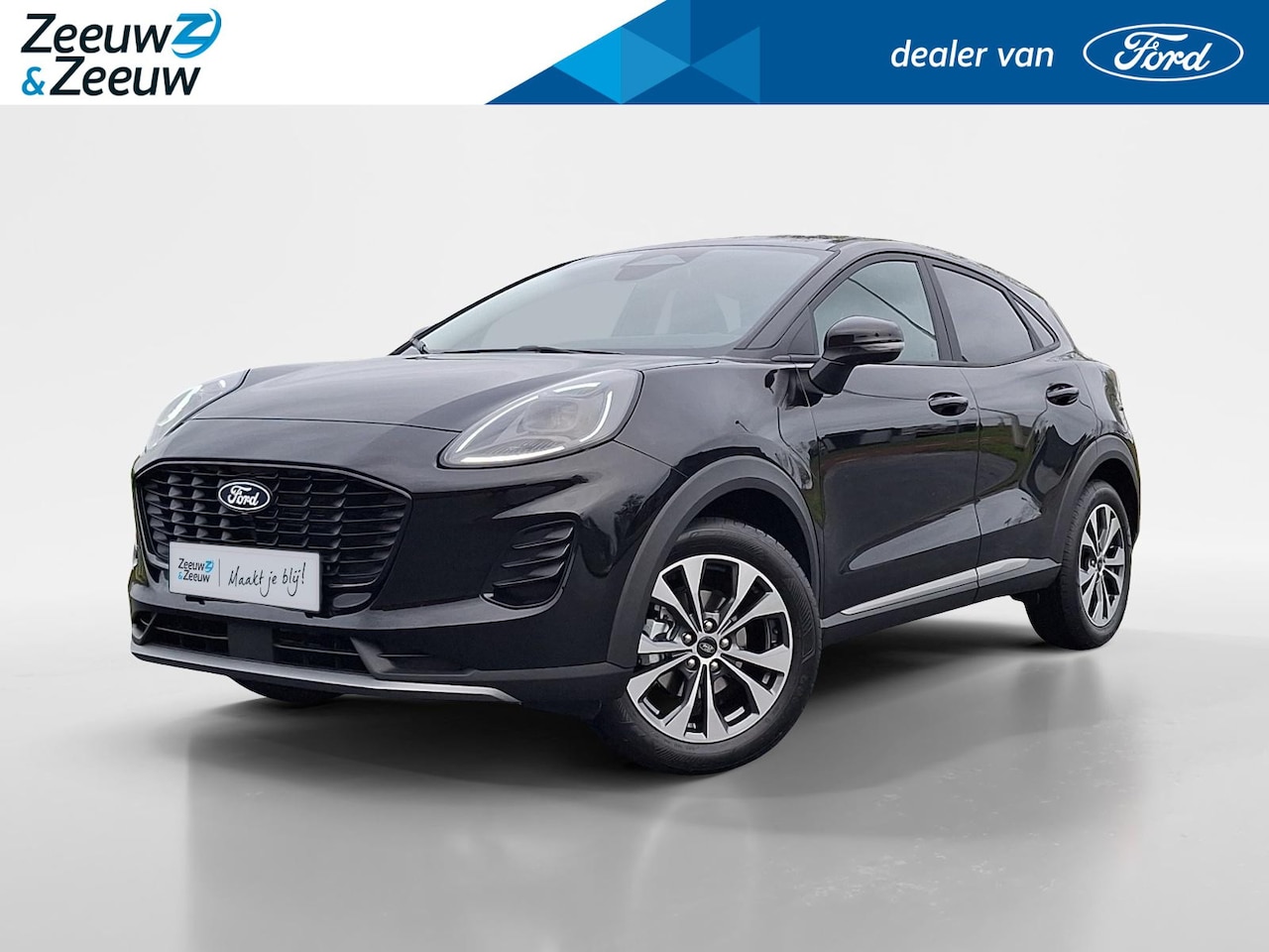 Ford Puma - 1.0 EcoBoost Hybrid Titanium Automaat | Winterpack | Camera | Climate Control | Parkeersen - AutoWereld.nl