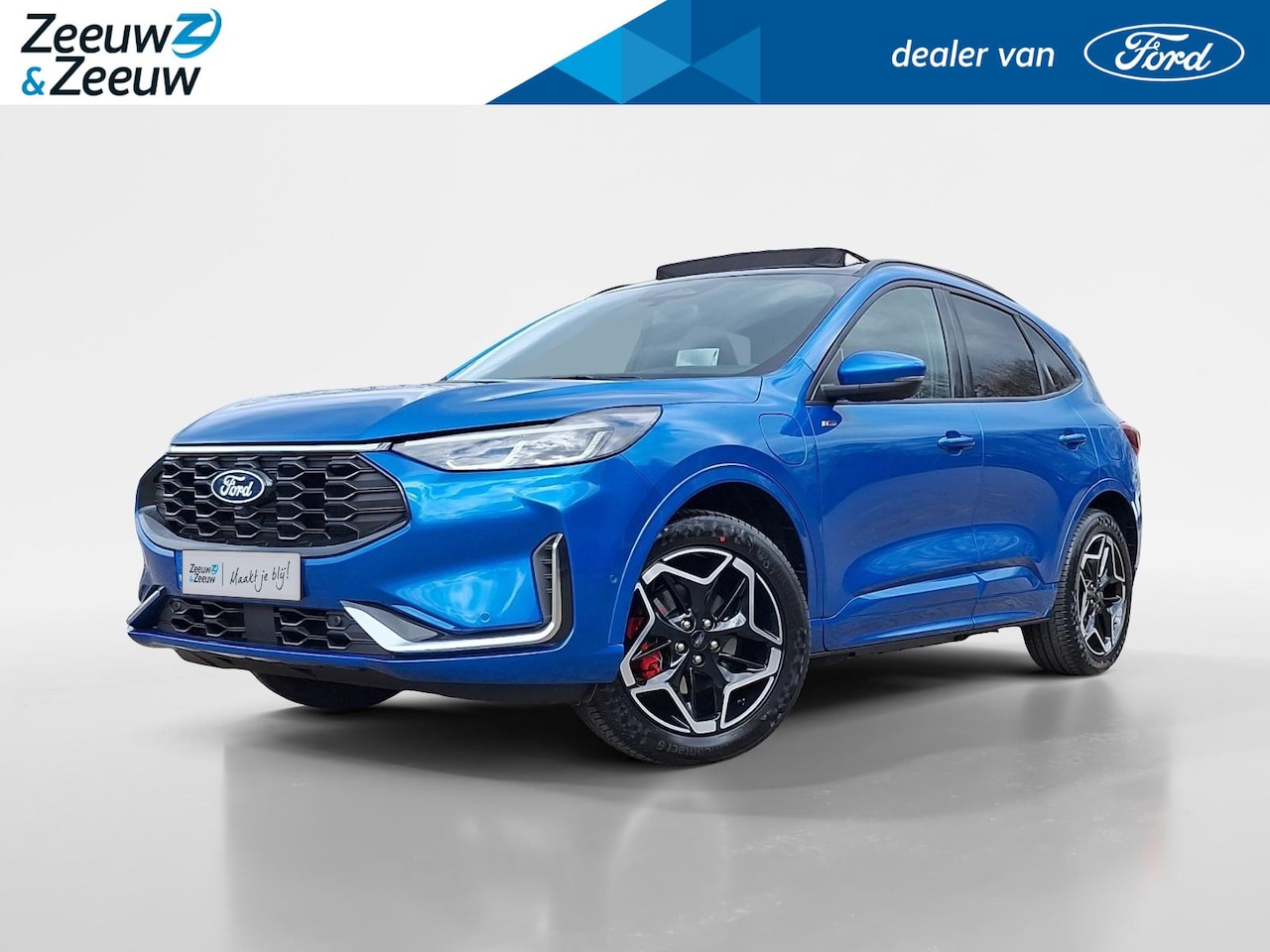 Ford Kuga - 2.5 PHEV ST-Line X | Winterpack | 19" Lichtmetaal | Panoramadak | El. Trekhaak | 360Camera - AutoWereld.nl