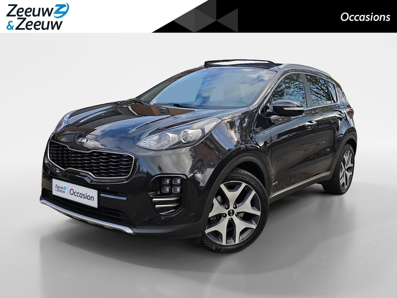 Kia Sportage - 1.6 T-GDI 4WD GT-Line Automaat | Elektrisch Panoramadak | Cruise Control | Stuur-en stoelv - AutoWereld.nl