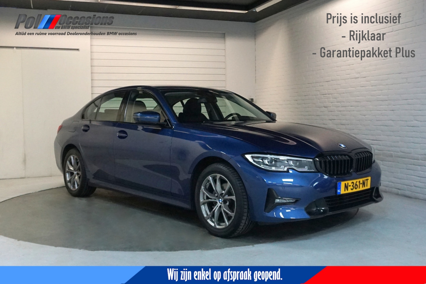 BMW 3-serie - 318i Automaat | Carplay | LED | DAB+ | Sportstoel | Half leer - AutoWereld.nl