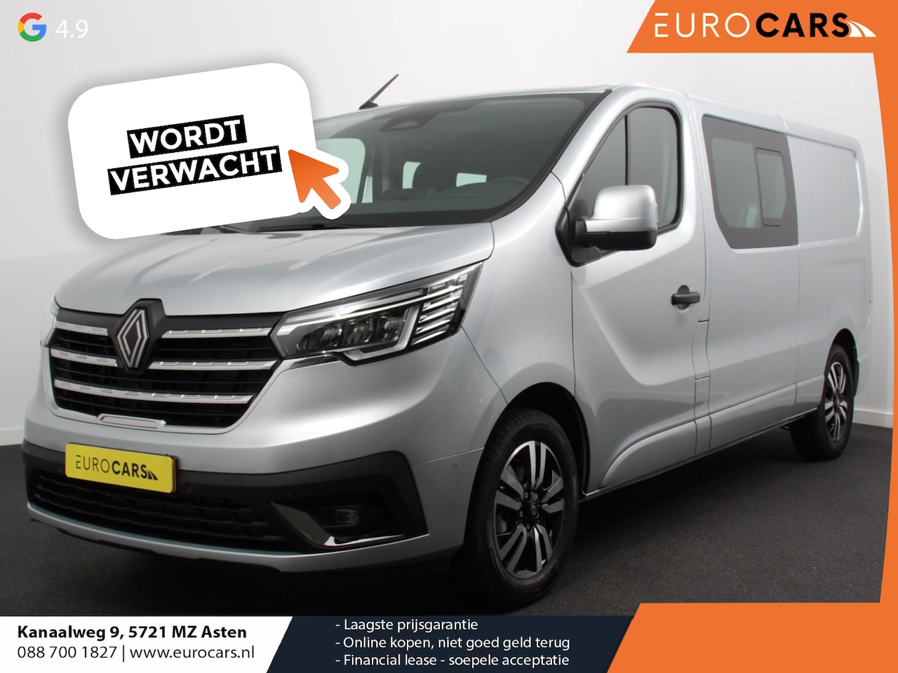Renault Trafic - 2.0 Blue dCi 150 Automaat L2H1 Advance DC Navigatie bluetooth DAB Camera Airco Trekhaak Ho - AutoWereld.nl