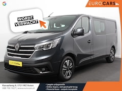 Renault Trafic - 2.0 Blue dCi 150 Automaat L2H1 Adv. Dubbele Cabine Navigatie Airco Lichtmetalen velgen Bet