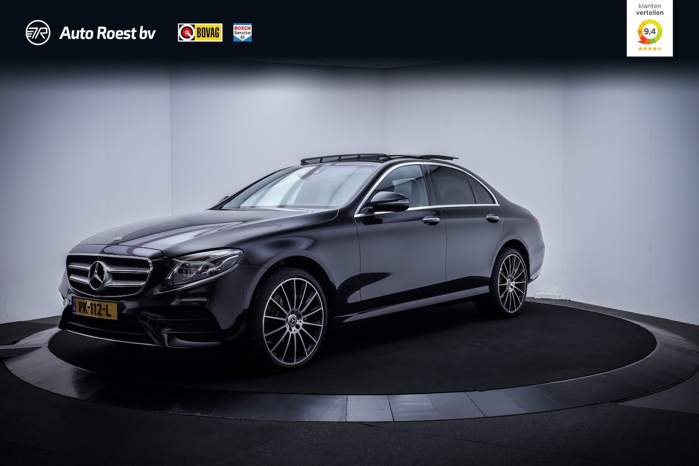 Mercedes-Benz E-klasse - 250 9G-Tr AMG Line org.NL PANO | BURMESTER | HEAD UP | SFEERVERLICHT. | MEMORY | LEDER | 3 - AutoWereld.nl