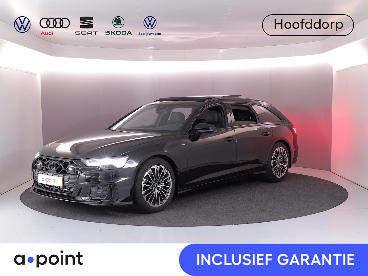 Audi A6 Avant - 40 TFSI S edition Competition 204 pk S-tronic | Verlengde garantie | Navigatie | Panoramad - AutoWereld.nl