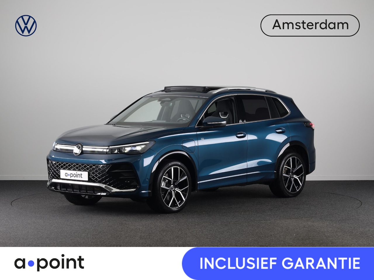 Volkswagen Tiguan - 1.5 eHybrid R-Line Business 204 PK | Panoramaschuif-kanteldak | 20" lm velgen 'leeds' | Co - AutoWereld.nl