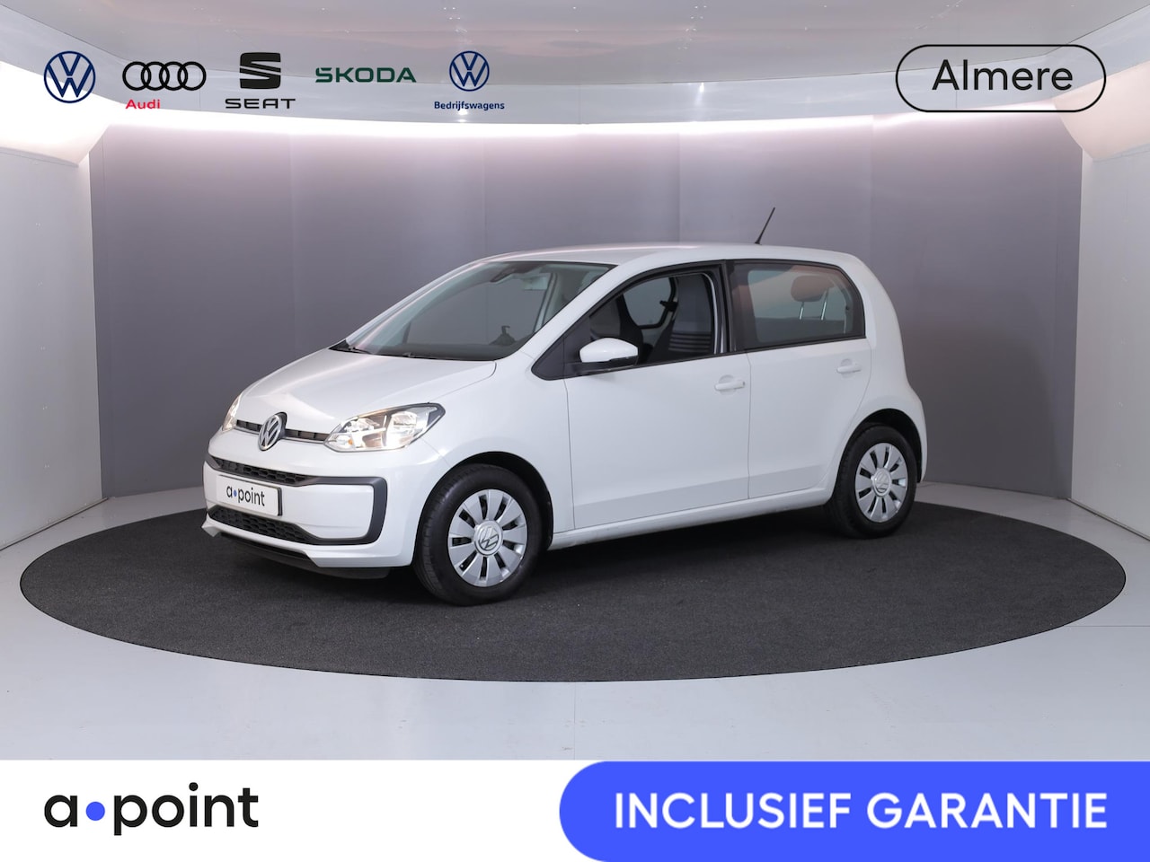 Volkswagen Up! - 1.0 BMT move up! 60 pk | Navigatie via App | Airco | Elektr. spiegels | DAB radio | - AutoWereld.nl