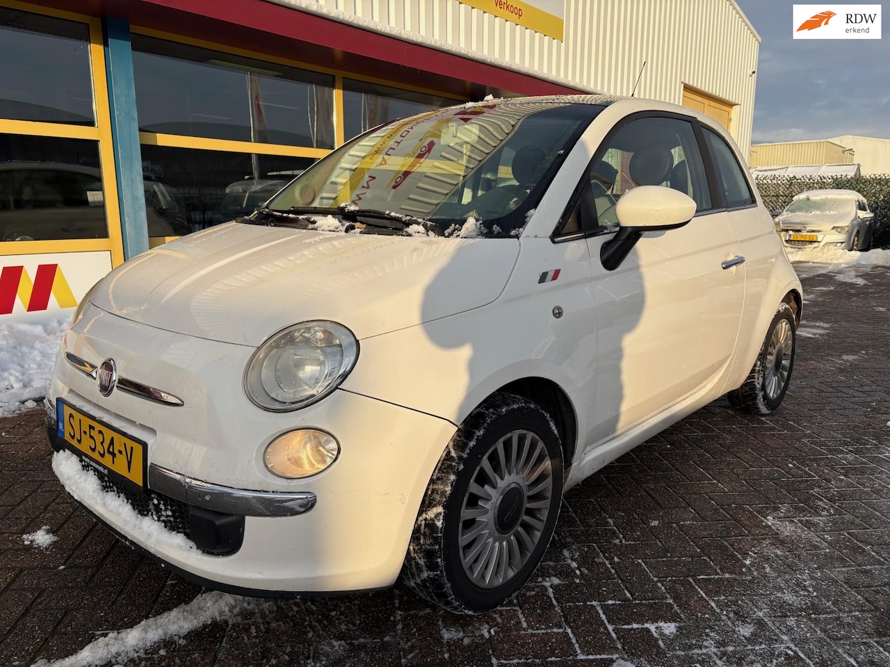 Fiat 500 - 1.2 Naked AIRCO PANARAMADAK - AutoWereld.nl
