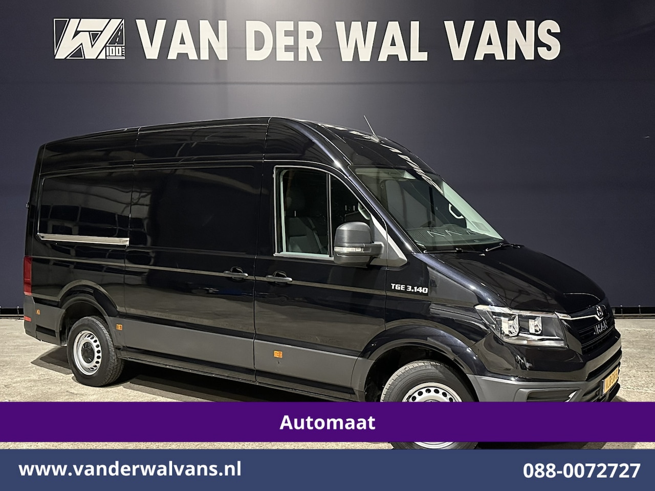 MAN TGE - 2.0 141pk Automaat L3H3 (L2H2) Euro6 Airco | Navigatie | Camera | Cruisecontrol | Apple Ca - AutoWereld.nl