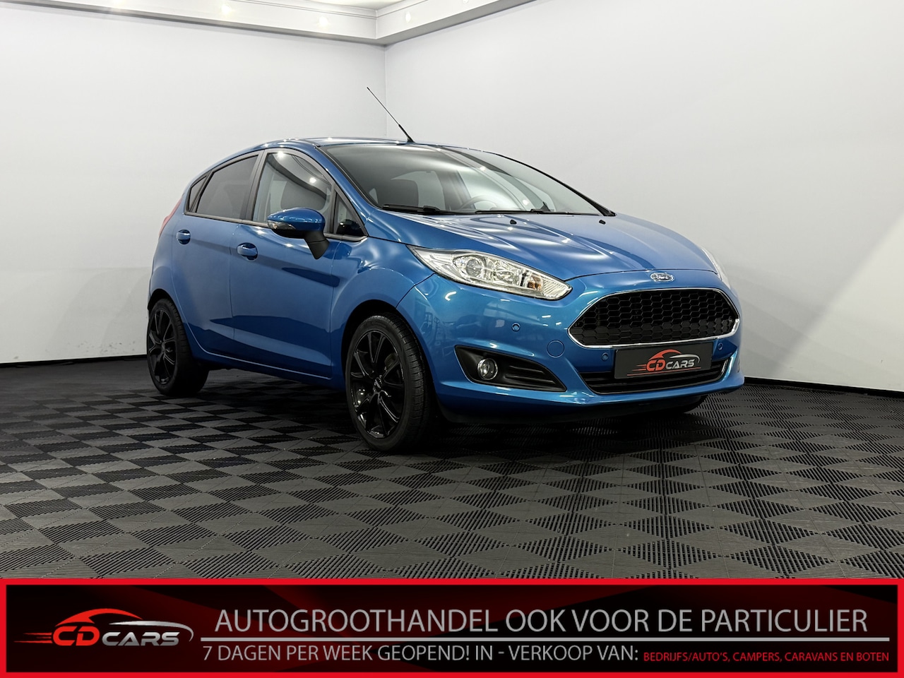Ford Fiesta - 1.0 EcoBoost Titanium X Airco, Parkeersensoren, Stoelverwarming, A start stop, Radio, Lich - AutoWereld.nl