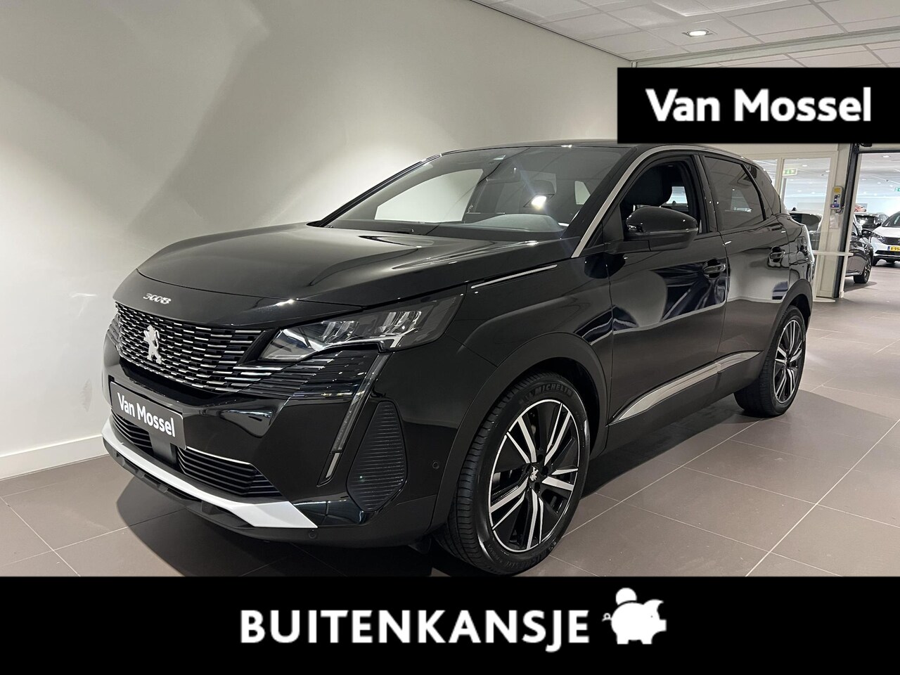 Peugeot 3008 - 1.6 HYbrid 180 Allure Pack Business | AUTOMAAT | Adaptieve Cruise Control | Navigatie | Ca - AutoWereld.nl