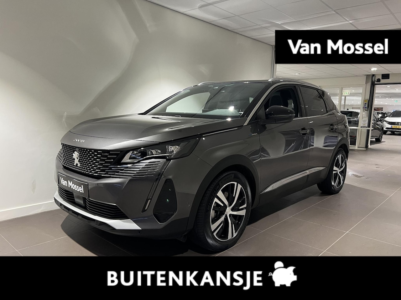 Peugeot 3008 - 1.6 HYbrid4 300 GT | AUTOMAAT | Panoramadak | Adaptive Cruise Control | Elek. Kofferklep | - AutoWereld.nl