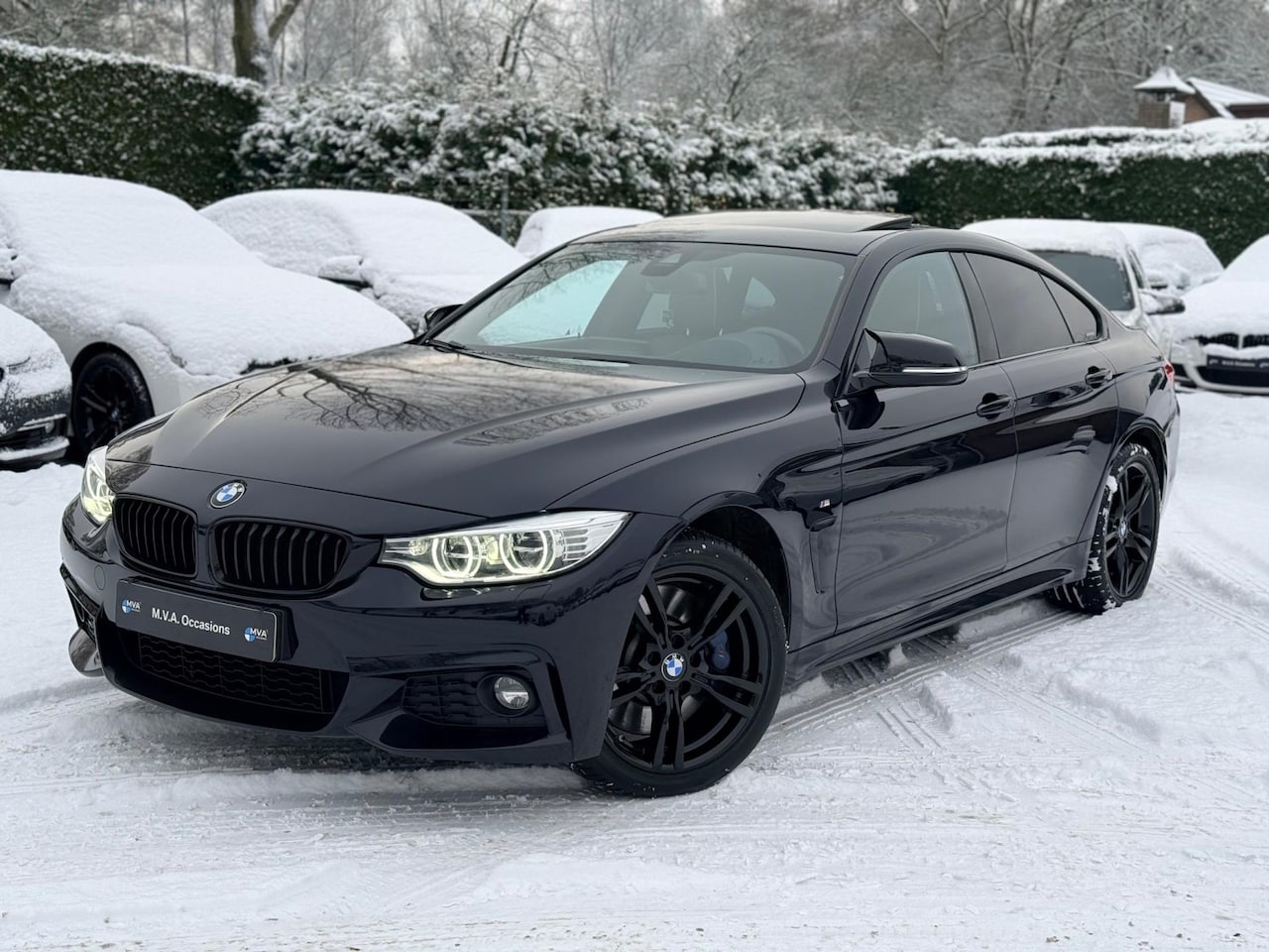 BMW 4-serie Gran Coupé - 435i xDrive M Sport 395 PK!|HUD|Trekhaak|Cruise control|Climate control|Leder|18 inch M|Ne - AutoWereld.nl
