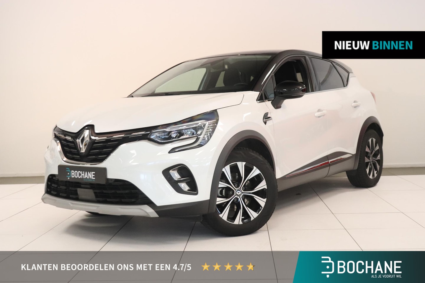 Renault Captur - 1.6 E-Tech full hybrid 145 techno | AppleCarplay AndroidAuto | Camera | Trekhaak | Key-les - AutoWereld.nl