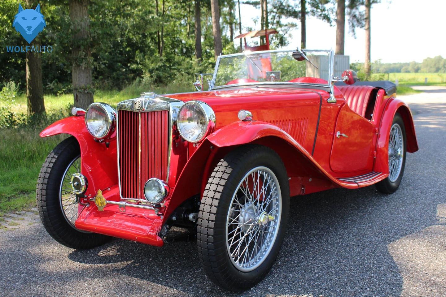 MG T-Series - 1938 BODY OFF RESTORED! NEW! TOTALE NIEUWSTAAT GERESTAUREERD! concour d'elegance Selectie! - AutoWereld.nl