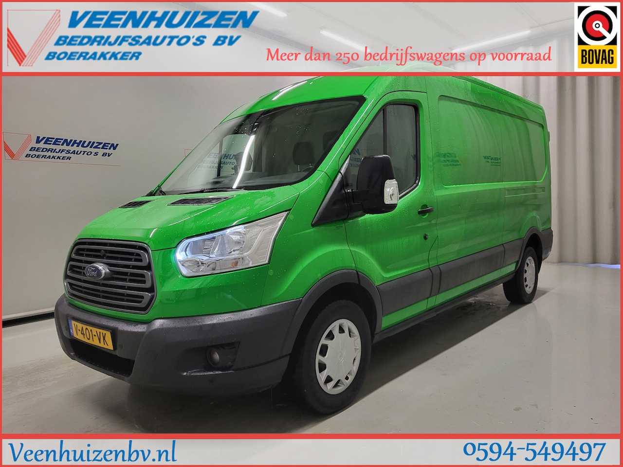 Ford Transit - 2.0TDCI L3/H2 2800kg Trekgewicht Euro 6! - AutoWereld.nl