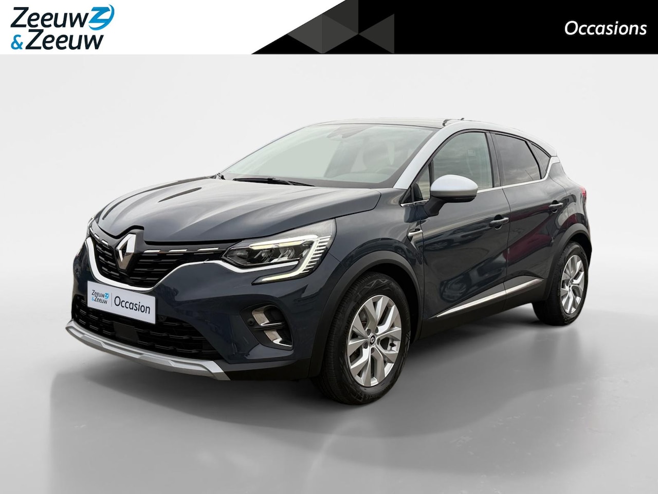 Renault Captur - 1.6 E-Tech Hybrid 145 Intens Automaat | Schuif-kantel Dak | Apple Carplay/Android Auto | C - AutoWereld.nl