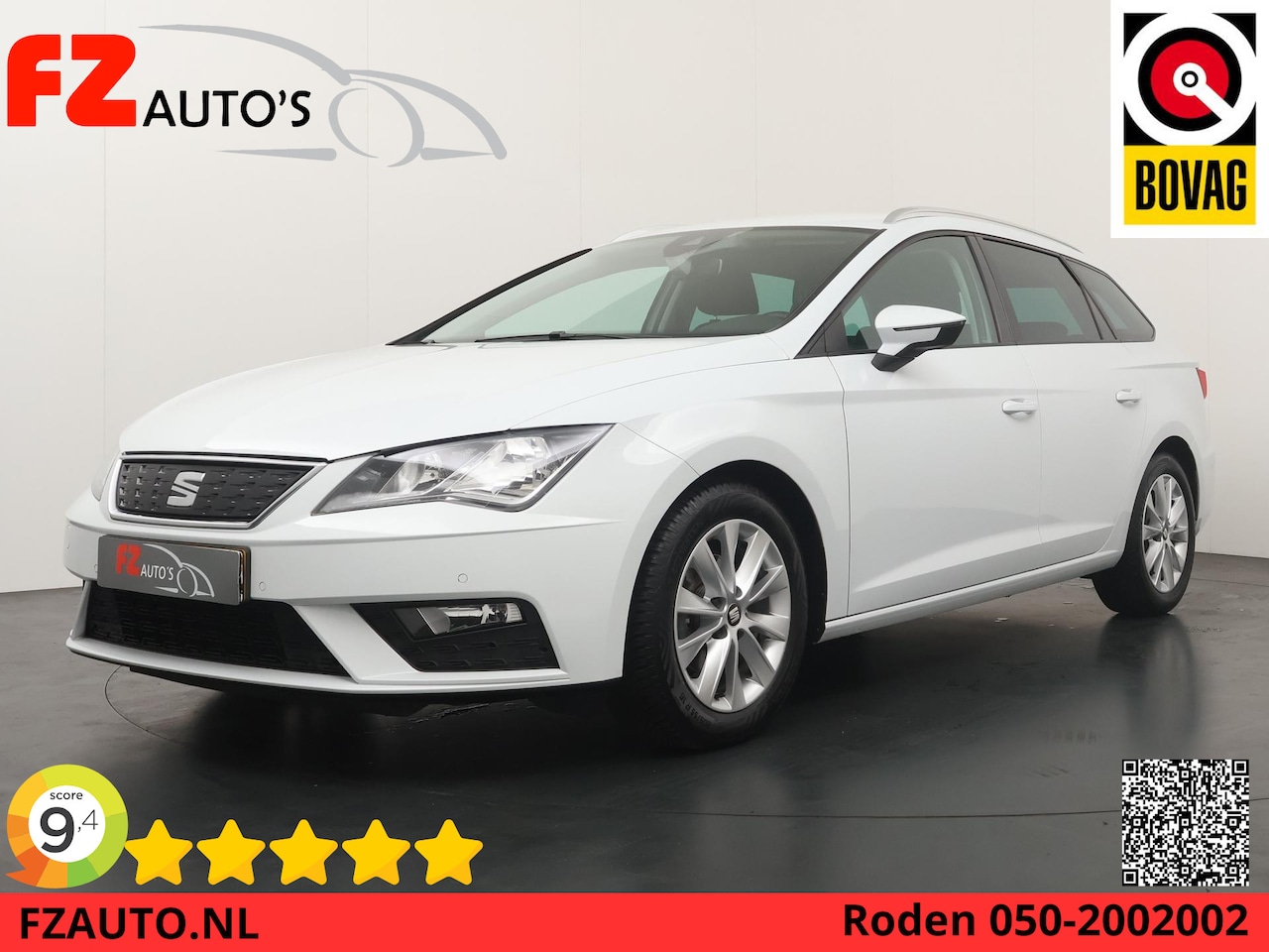 SEAT Leon ST - 1.0 EcoTSI Style Business Intense Automaat - Navigatie - Climate Control - Parkeersensoren - AutoWereld.nl