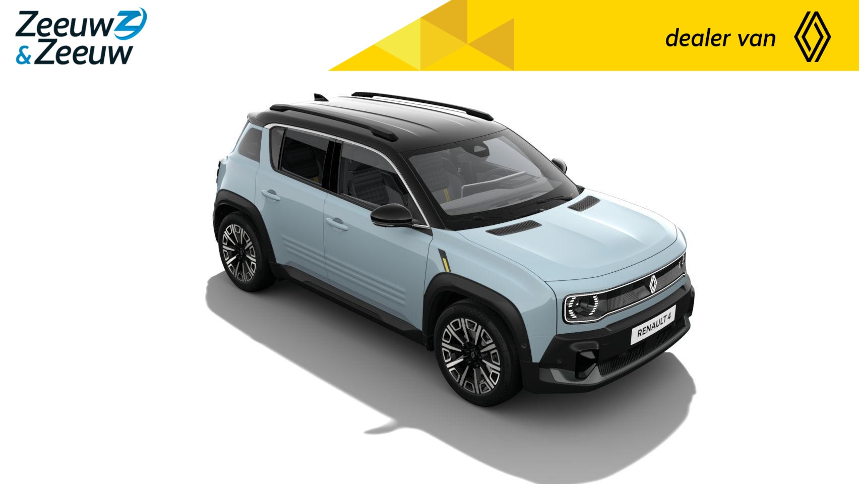 Renault 4 - comfort range iconic 52 kWh | NIEU| OP VOORRAAD OP =OP  NU MET €2.500,- SALE & SALE KORTIN - AutoWereld.nl