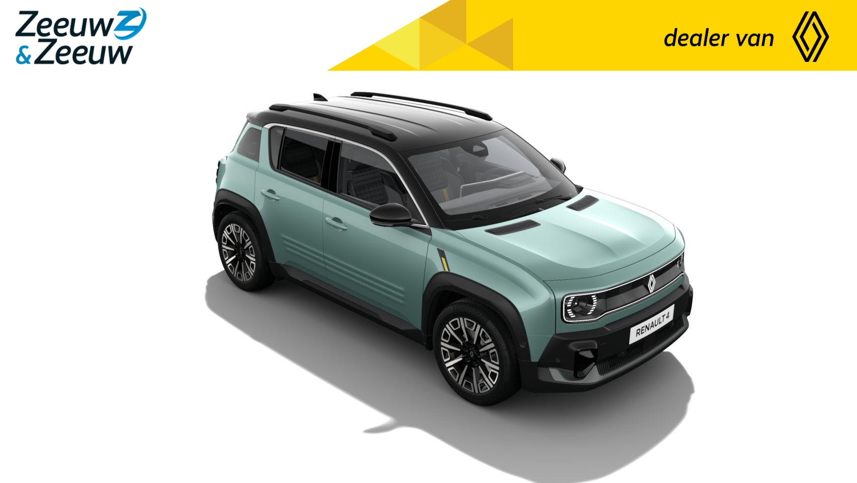 Renault 4 - comfort range iconic 52 kWh | OP VOORRAAD OP =OP  NU MET €2.500,- SALE & SALE KORTING!!! - AutoWereld.nl