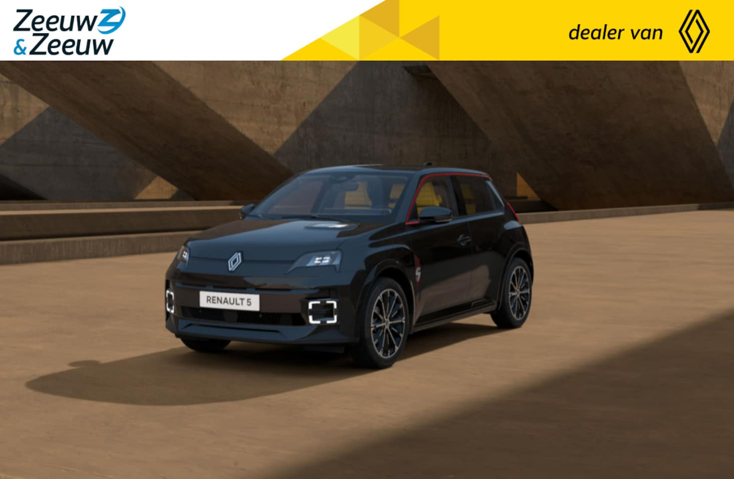 Renault 5 - comfort range iconic cinq 52 kWh Renault 5 iconic cinq 52 kWh NU LEVERBAAR 2025 rijden! - AutoWereld.nl