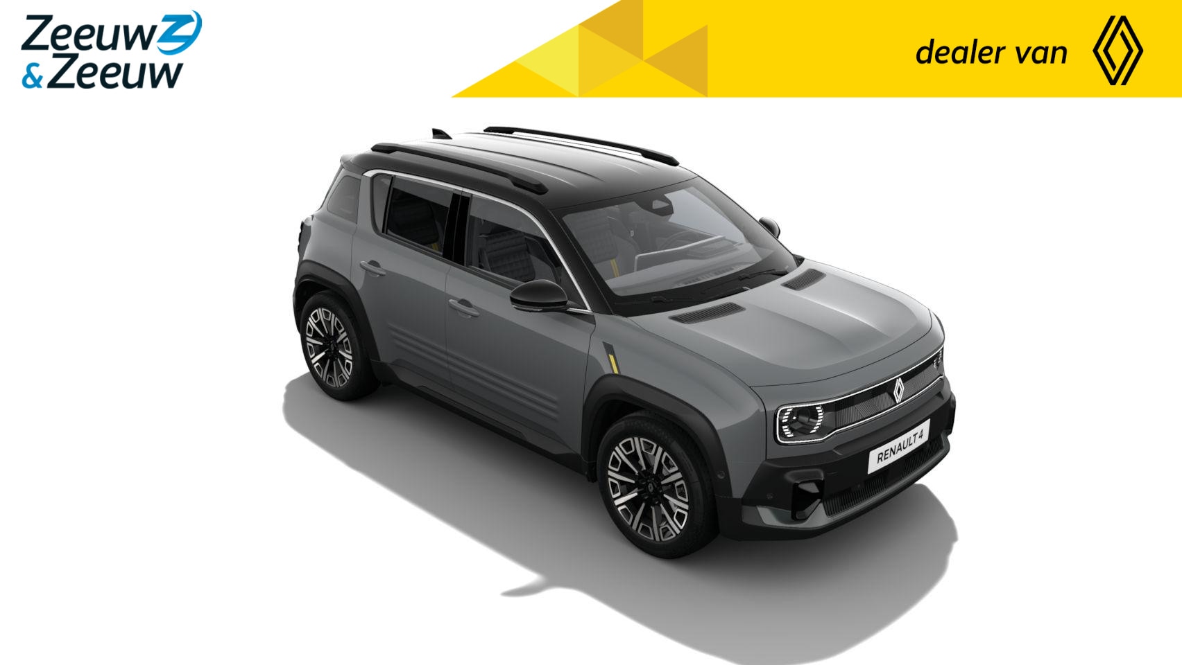 Renault 4 - comfort range iconic 52 kWh | OP VOORRAAD OP =OP  NU MET €2.500,- SALE & SALE KORTING!!! - AutoWereld.nl