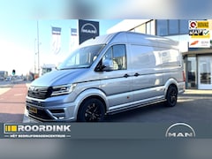 MAN TGE - 3.140 L3H3 18" LMV, sidesteps, frontspoiler, rondom in kleur, lederen bekleding Super comp