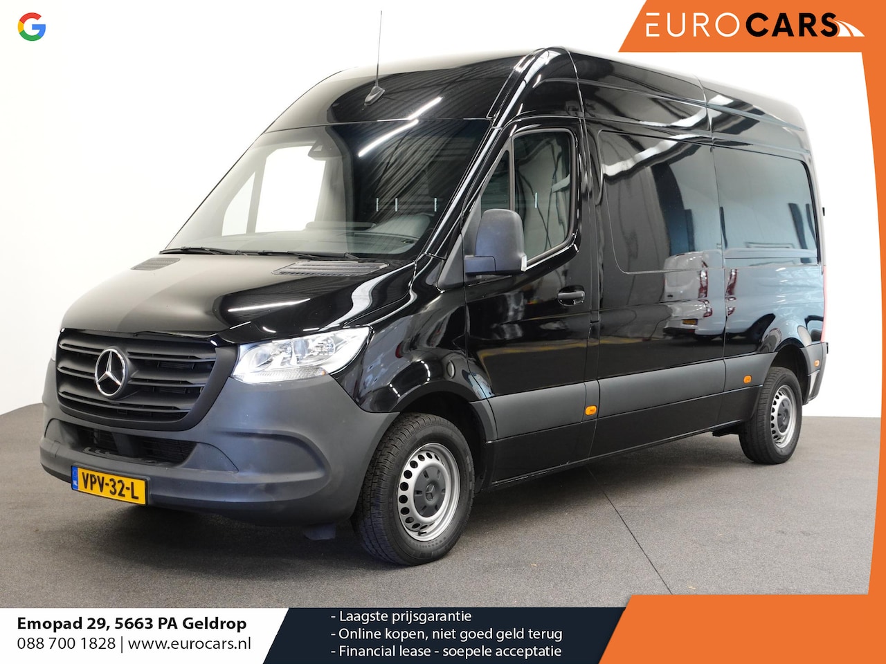 Mercedes-Benz Sprinter - L2H2 Automaat Airco Navi Camera Trekhaak Cruisecontrol 3Zits Carplay - AutoWereld.nl