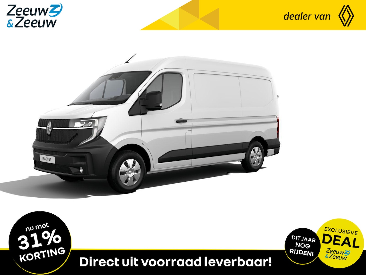 Renault Master E-Tech - T35 L2H2 Advance long range 87 kWh * NU met 15% ORDER PREMIE * * 0% actie financial lease - AutoWereld.nl