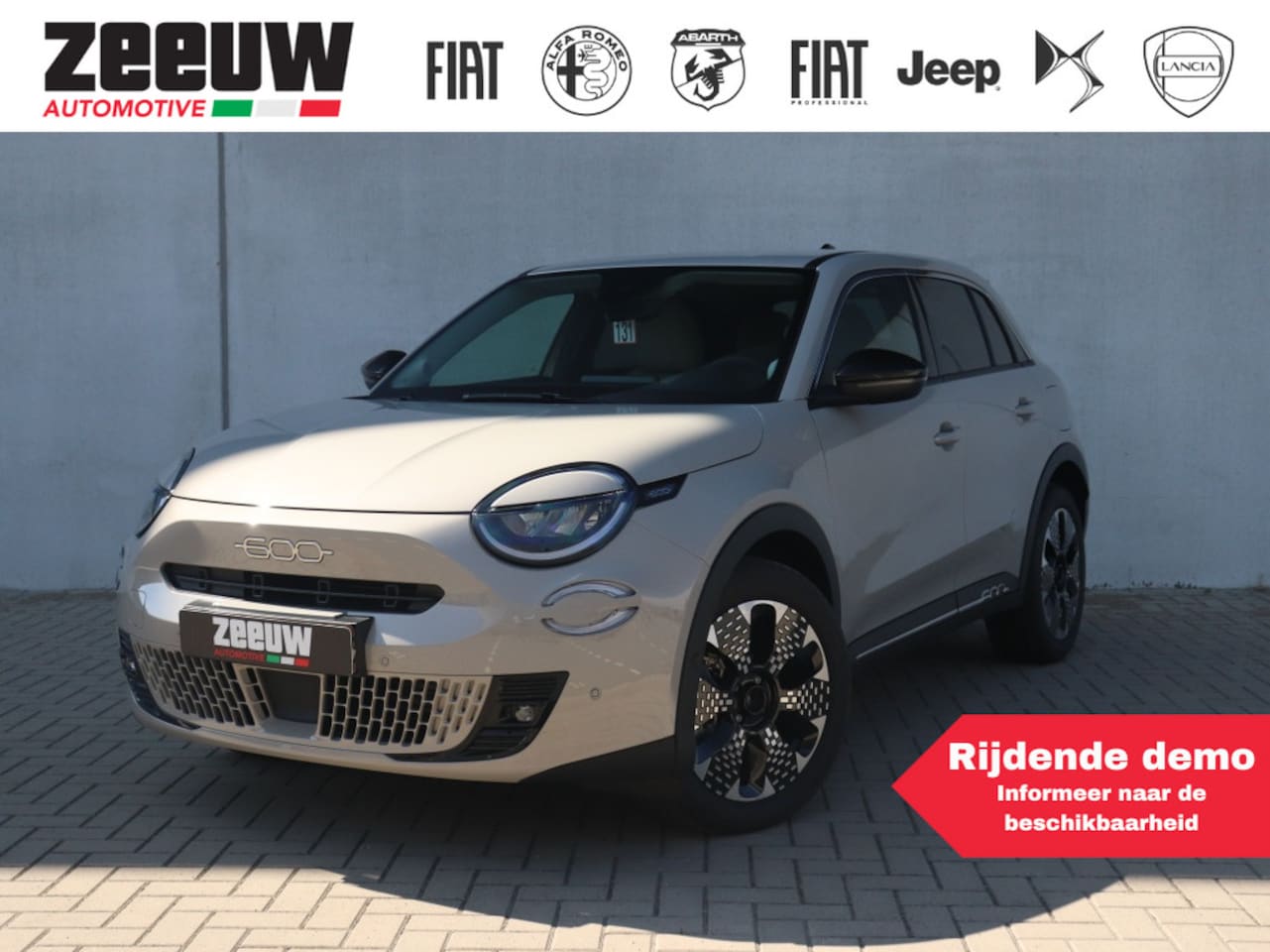 Fiat 600e - La Prima 54 kWh | Navi | Camera | Carplay | 18" - AutoWereld.nl