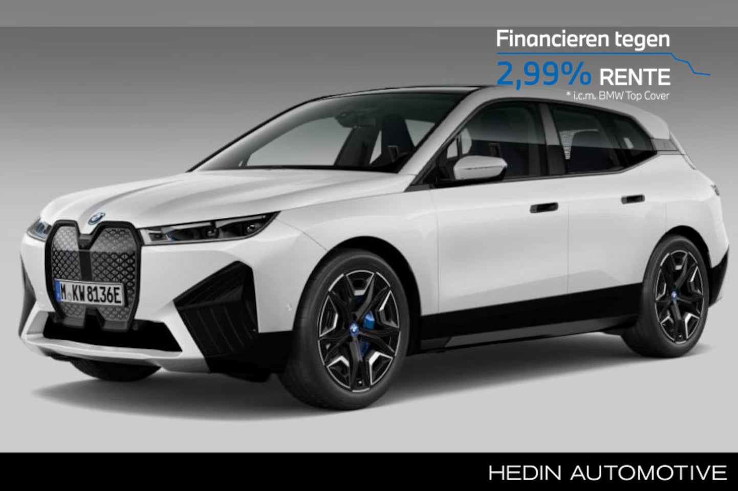 BMW iX - xDrive40 High Executive 77 kWh | Co Pilot Pack | Trekhaak | Stoelventilatie | Laserlight | - AutoWereld.nl