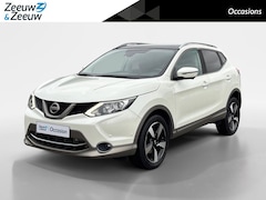 Nissan Qashqai - 115PK Tekna Automaat | Trekhaak | Panoramadak | 360 Camera | Stoelverwarming | Navi | Clim