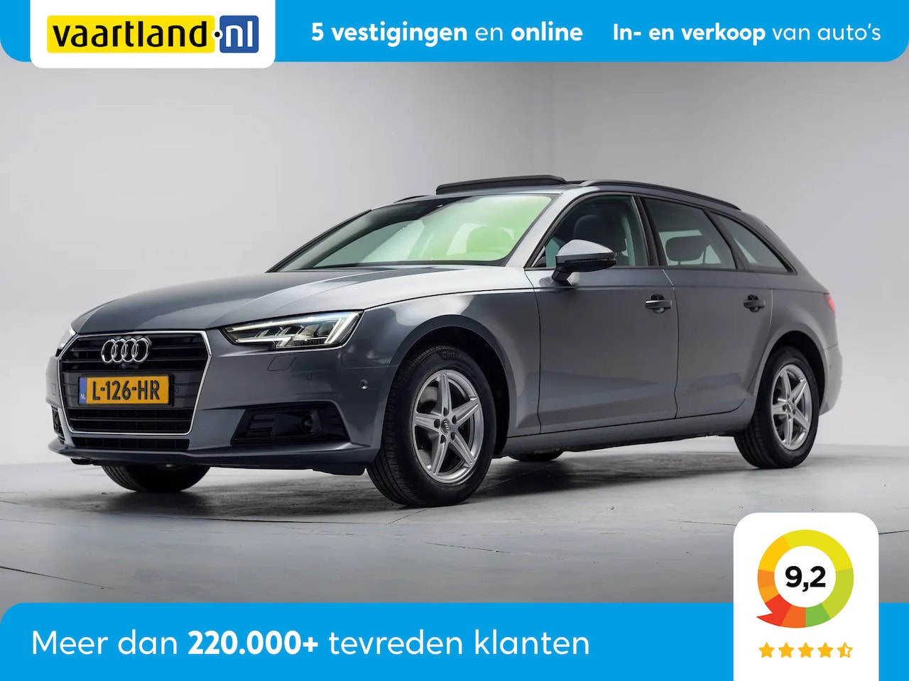 Audi A4 Avant - 1.4 TFSI 150pk Sport Pro Line Aut. [ Pano LED Sportstoelen Navi Stoelverwarming ] - AutoWereld.nl