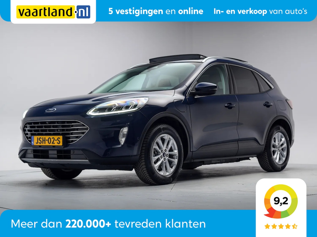 Ford Kuga - 2.5 PHEV 225pk Titanium Aut. [ Panorama LED Navi Camera ] - AutoWereld.nl