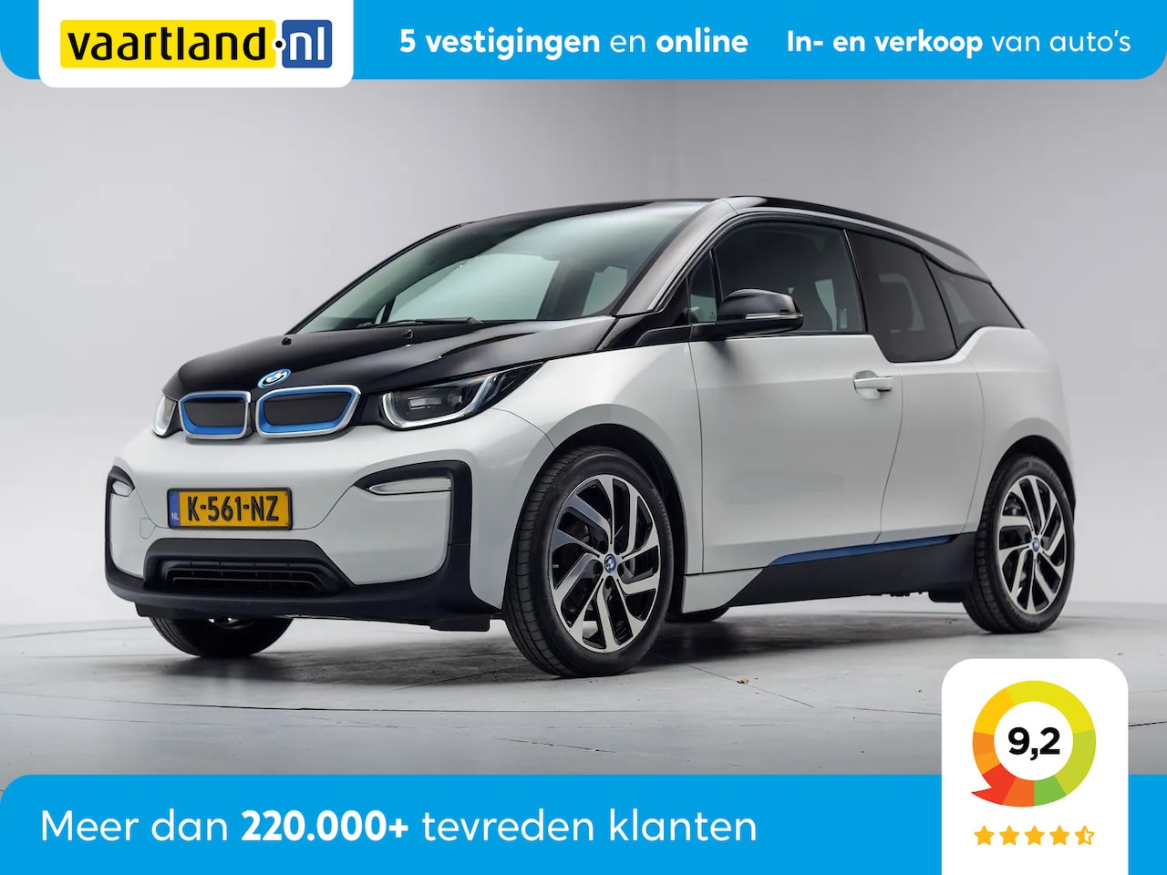 BMW i3 - Executive Edition 120Ah 42 kWh 3 fase [ LED Navi Climate ] - AutoWereld.nl