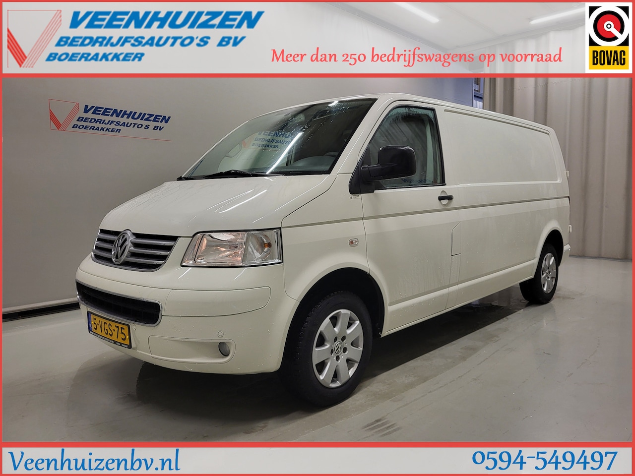 Volkswagen Transporter - 1.9TDI L2/H1 Apk tot 4-2026! Nieuwe DB riem - AutoWereld.nl